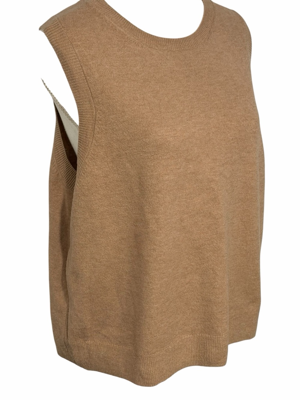 a new day women’s sleeveless Sweaters in Gray and Camel XXL - Picture 7 of 11